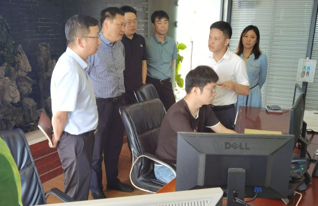开投集团副总经理顾剑波一行调研北仑热力